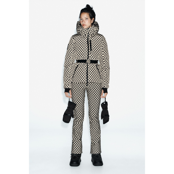 Zara Jackets & Blazers - Zara DOWN SKI JACKET -WATER & WIND PROTECTION in Cream